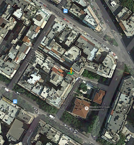 Τα δρομάκια γύρω από το τουρκικό προξενείο